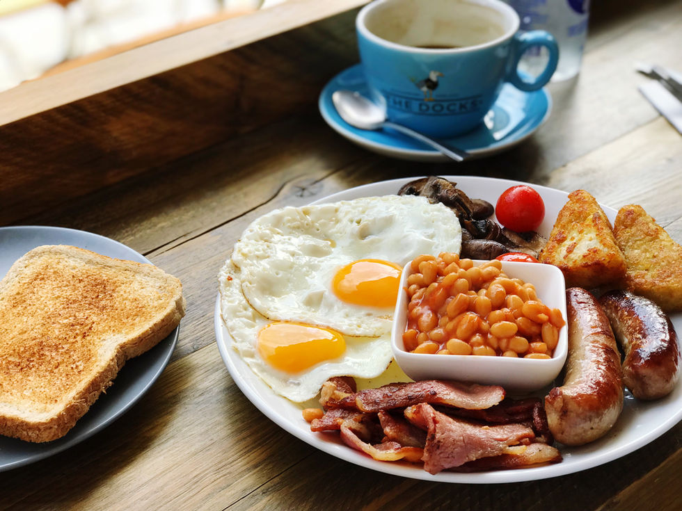 Colazione inglese completa