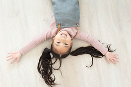 Fille couchée