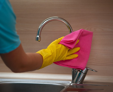 Cleaning Staff at Work