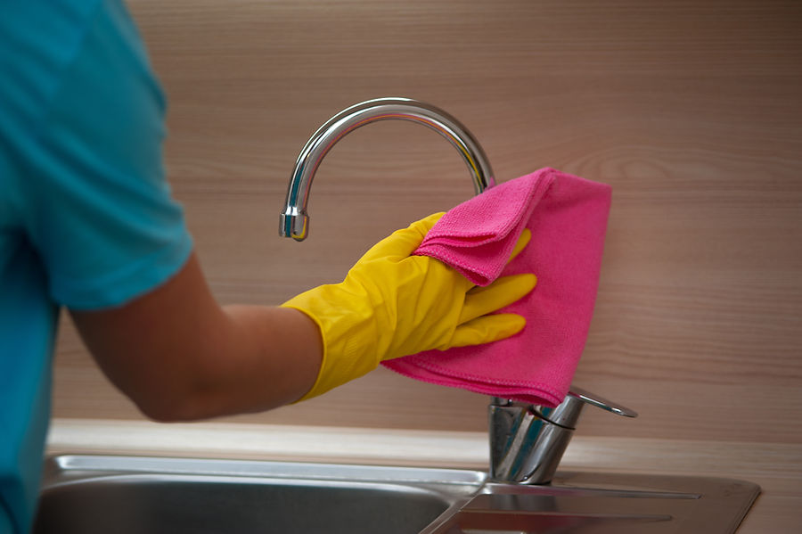 Cleaning Staff at Work