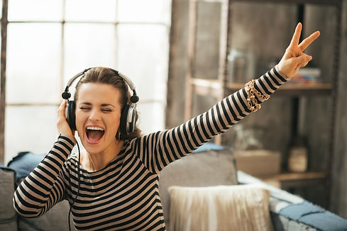 Singing with Headphones
