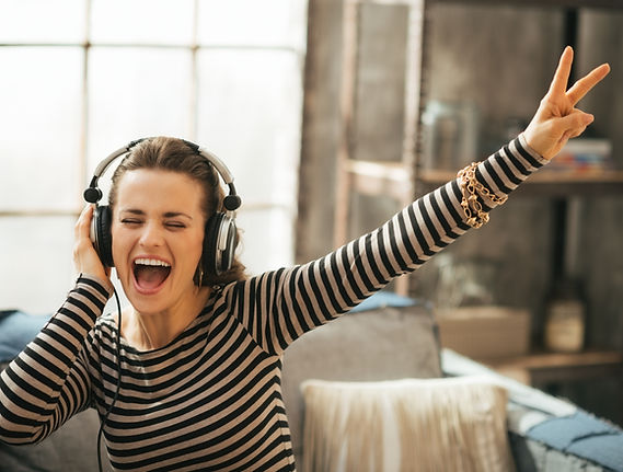 Singing with Headphones