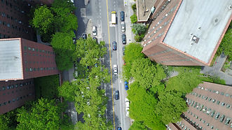 Overhead View of Street