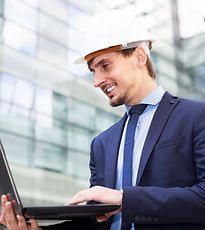 Construction site visitor