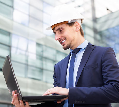 Construction site visitor