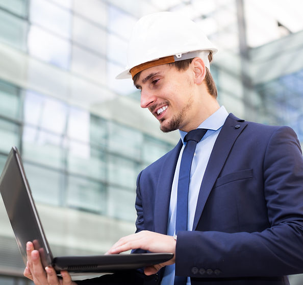Construction site visitor