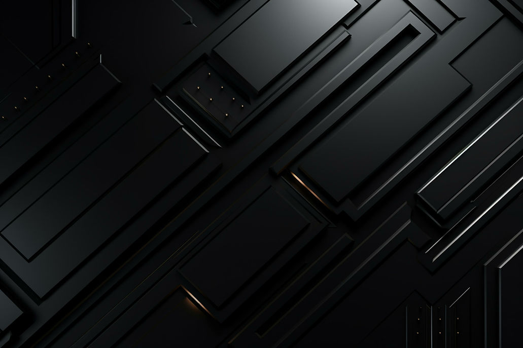 Black Geometric Design