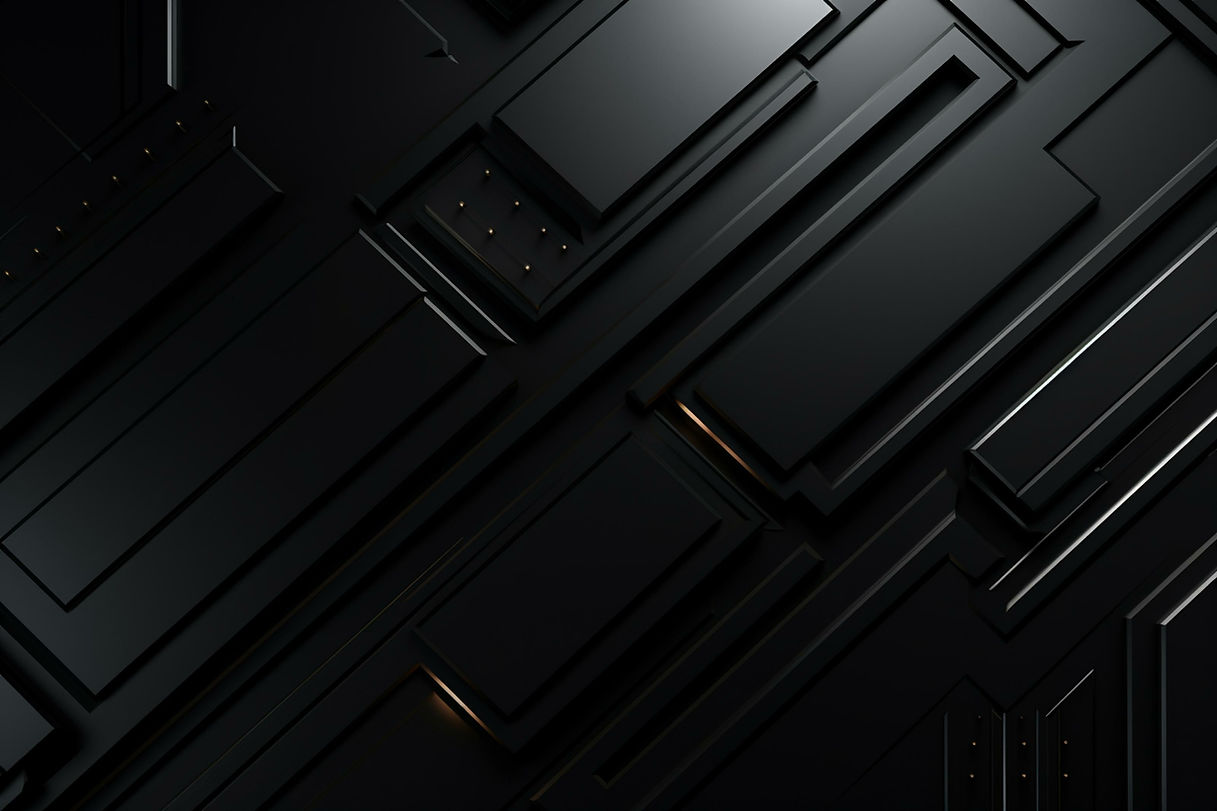 Black Geometric Design