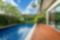Modern Poolside Deck