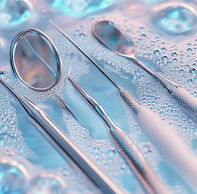 Dental Tools Closeup