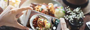 FotografĆa instantanea de comida