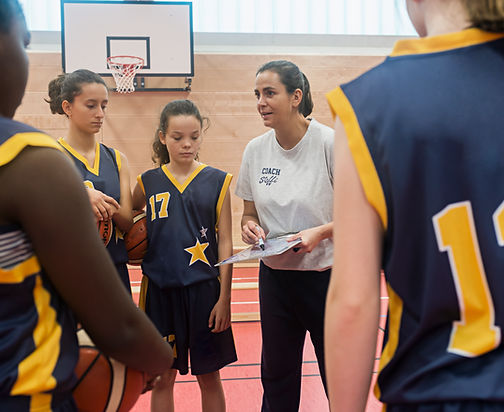 Basketball Team Meeting