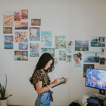 Creative Workspace Scene