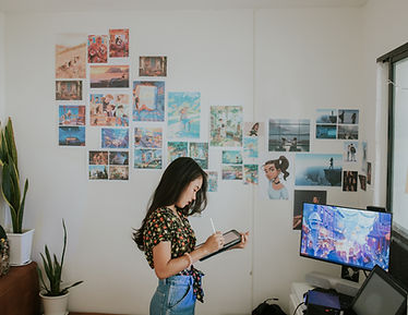 Creative Workspace Scene