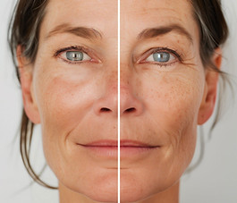 Vergleich der Anti-Aging-Behandlung