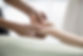 massage des mains