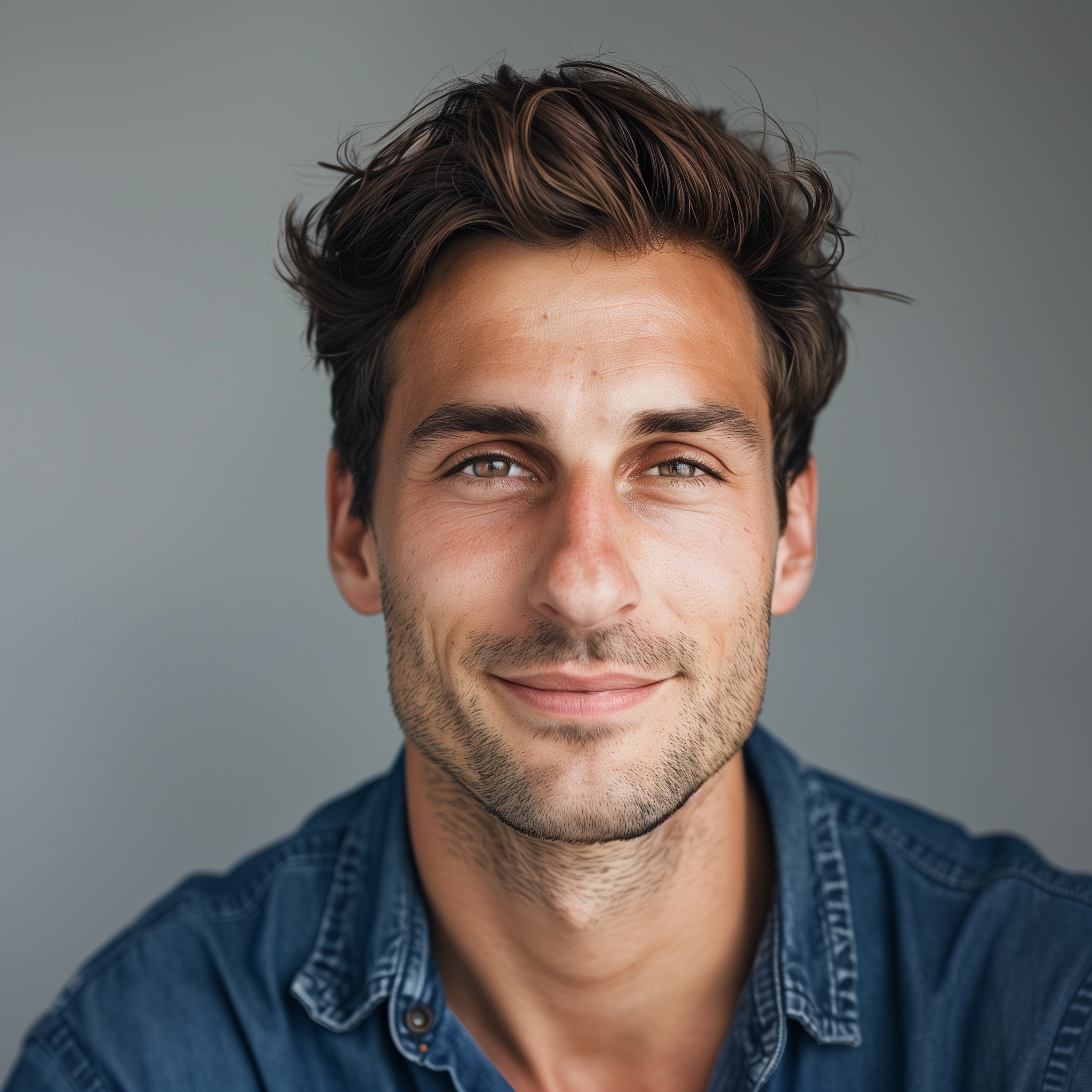 Man Smiling Portrait