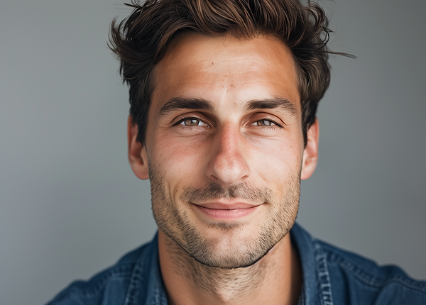 Man Smiling Portrait