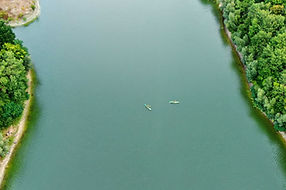 Aerial View of River