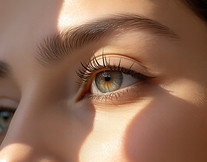 Gros plan sur l'œil