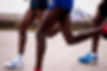 Les coureurs de marathon