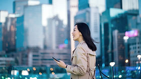 Holding a Mobile Phone