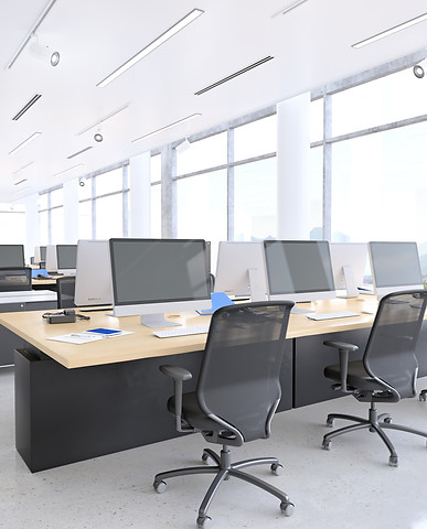 Modern office space interior