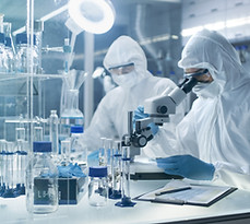 Scientists in laboratory