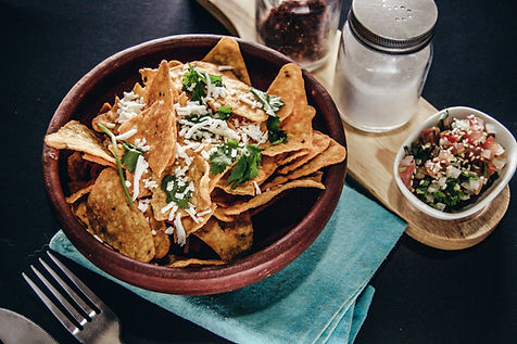 Plated Nachos_