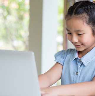 Girl with Laptop
