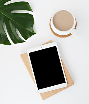 Tablet & Coffee