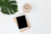 Tablet and Coffee