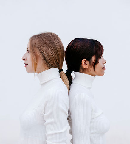 Back-To-Back Portrait