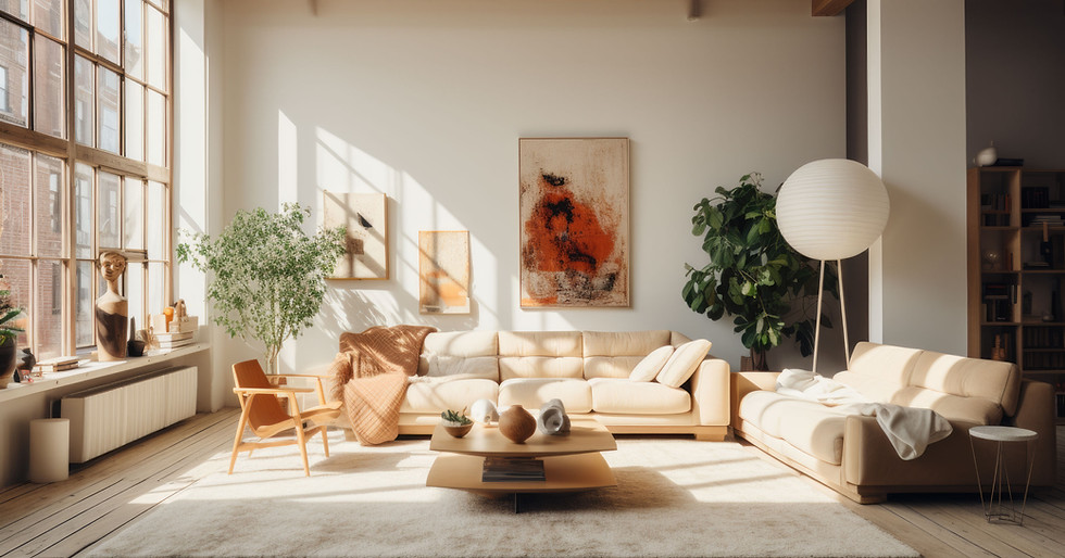 Gezellige woonkamer