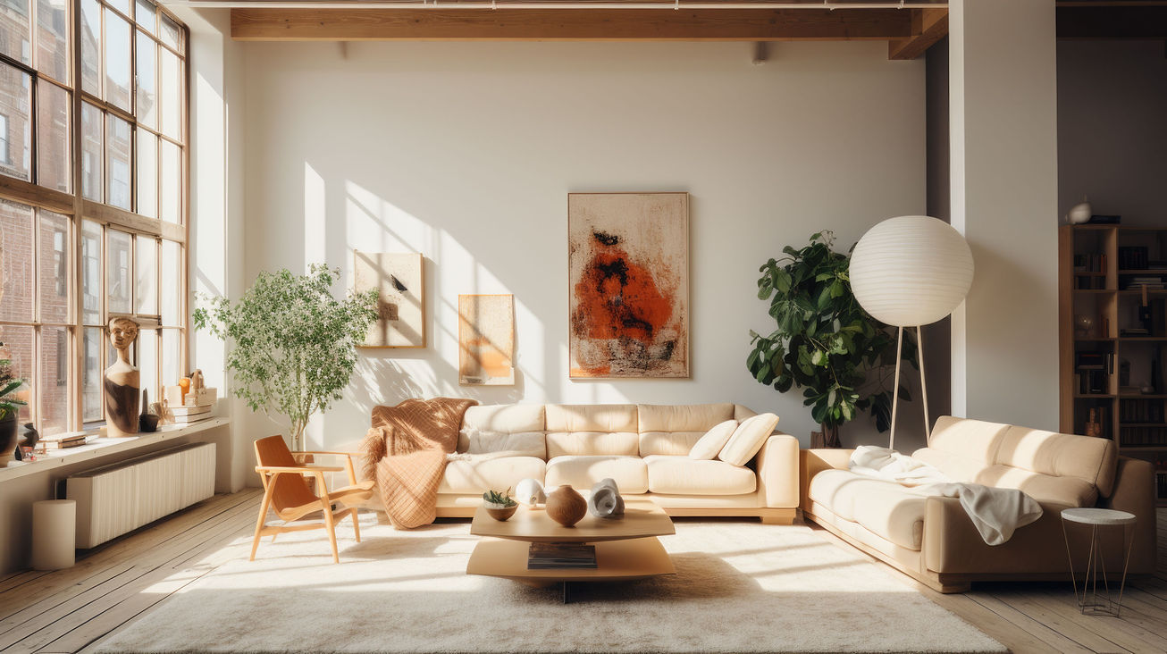 Salon confortable