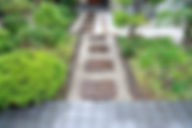玄関アプローチ