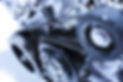engine, close up of accessory belt