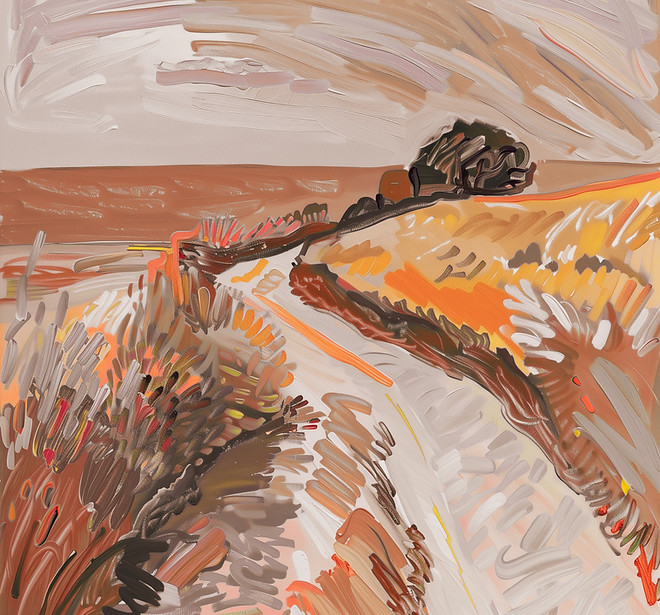 Earthy Countryside Path