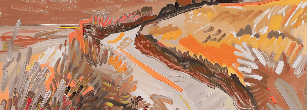 Abstract Landscape Painting