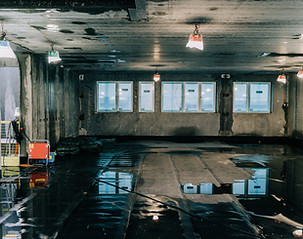 Industrial Basement Interior