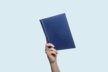 Holding a Book