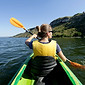 Woman Kayaking