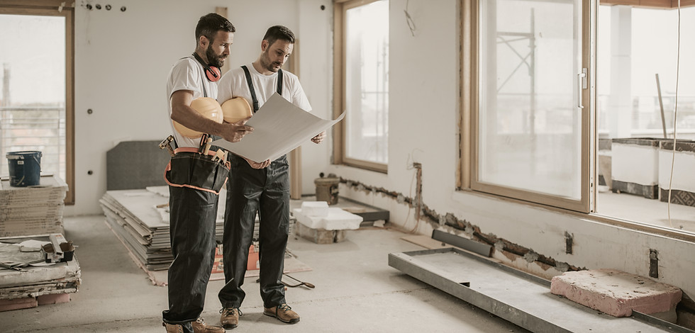 Construction Workers Planning