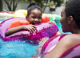 Pool Fun Moment