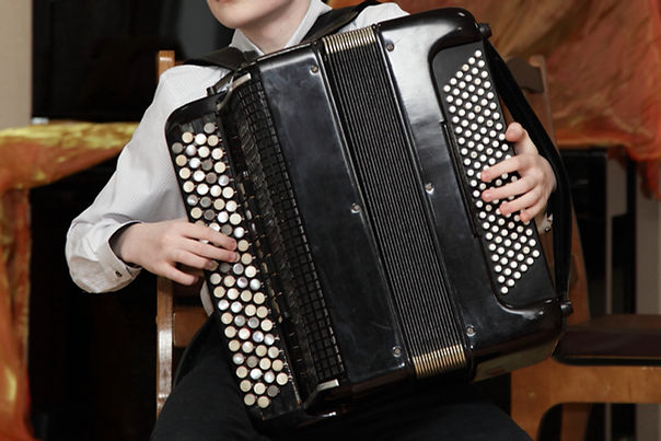 Akkordeon spielen