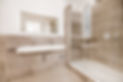 Glass shower bathroom designed by property renovation expert.
