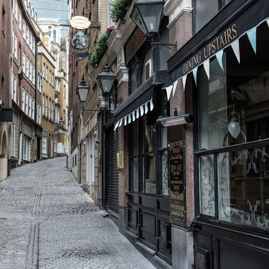 Independent high street shop front in the North East of England