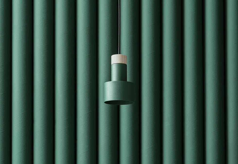 Metall Holzlampe
