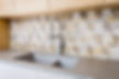 Geometric Backsplash