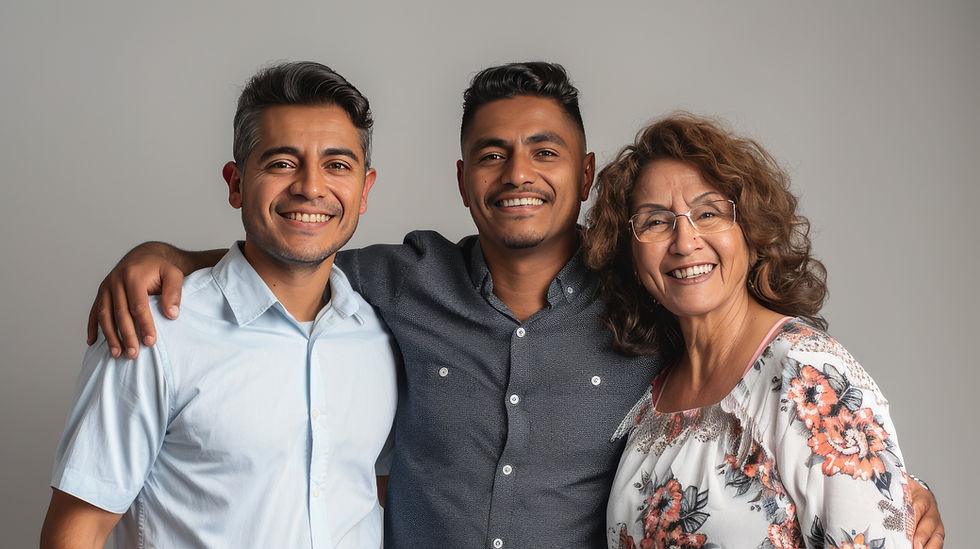 Smiling Family Portrait